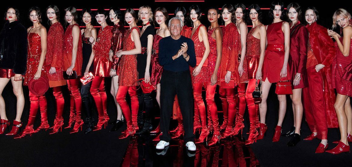 helpen barricade Ontwikkelen Emporio Armani, vivacity and free style: Red will be the colour  celebreMagazine