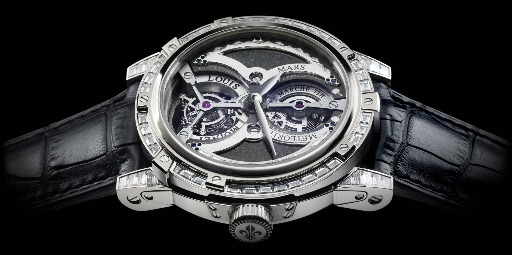 Metropolis Moon - A genuine Moon meteorite in your watch - Louis