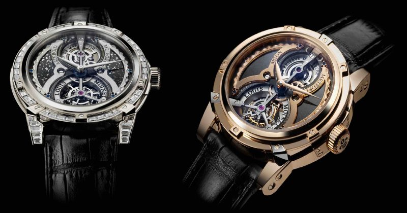 Metropolis Moon - A genuine Moon meteorite in your watch - Louis Moinet