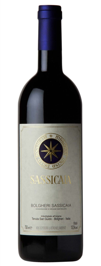 Sassicaia Bottle