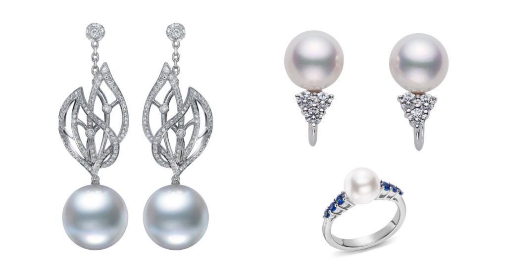 Pearl jewelry by Mikimoto