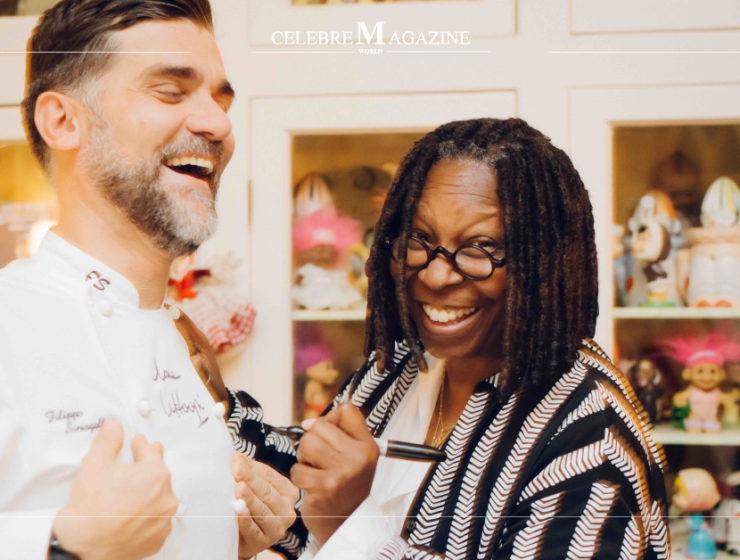 Filippo Sinisgalli and Whoopi Goldberg