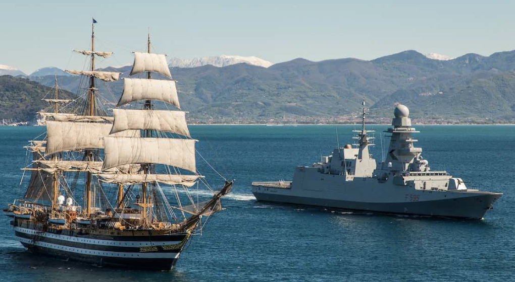 Amerigo Vespucci, Italian Navy ship
