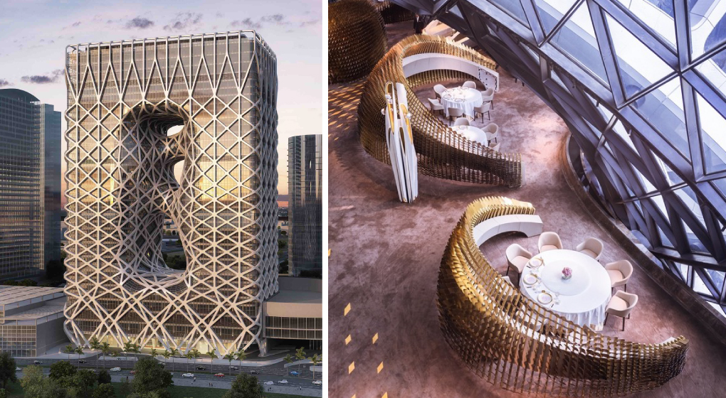 Restaurant the Voyages by Alain Ducasse