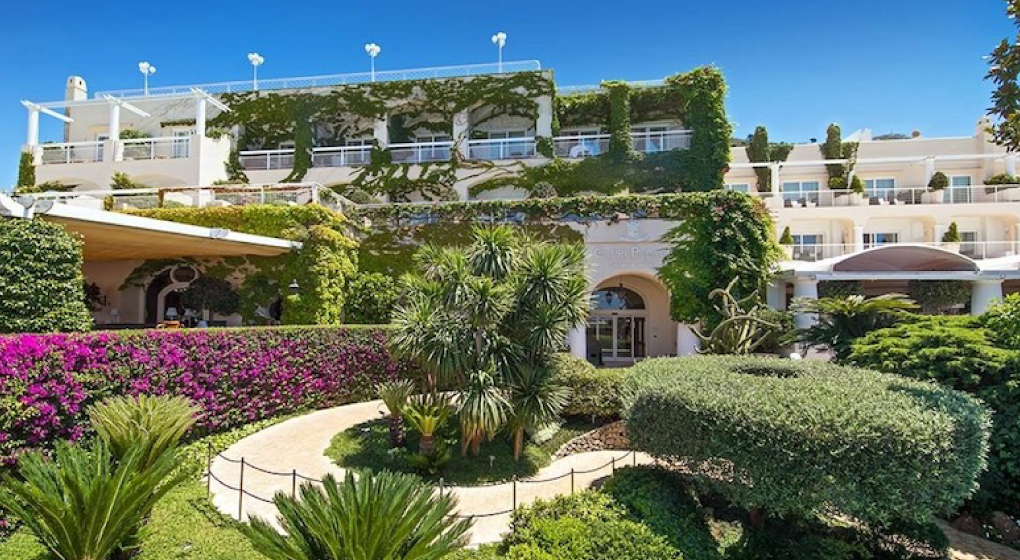 Tiberio, Luxury hotel in Capri