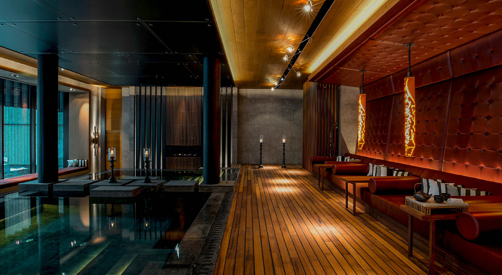 The Chedi Andermatt pool