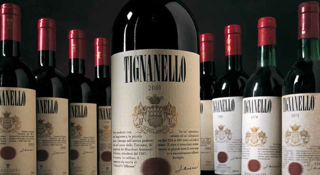 Tignanello wine