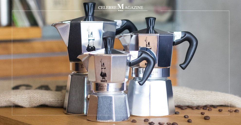 Moka Bialetti, the Italian Design in love with coffee celebreMagazine