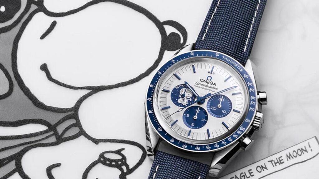 Omega Speedmaster Silver Snoopy Award 50th Anniversary celebreMagazine