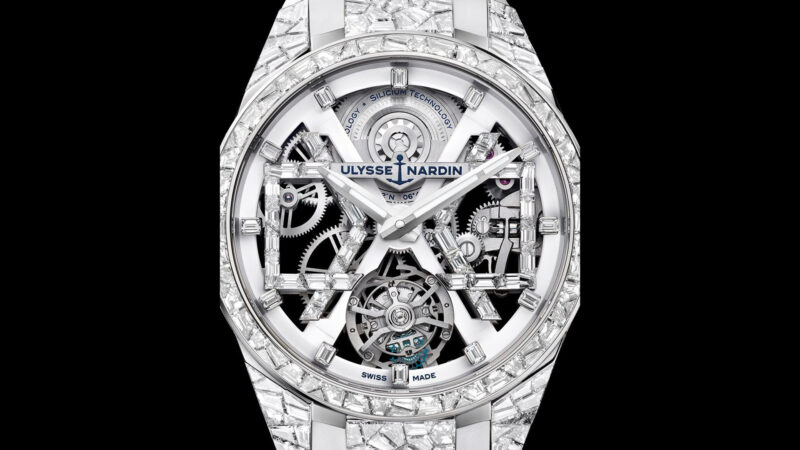 Ulysse Nardin Sparkling Blast Diamonds Beats the Time