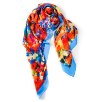 Cornelia_Hagmann_Contemporary_Artist_La_Galleria_Silk_Scarf_Talking_Trees_Blue Cornelia_Hagmann_Contemporary_Artist_La_Galleria_Silk_Scarf_Talking_Trees_Blue