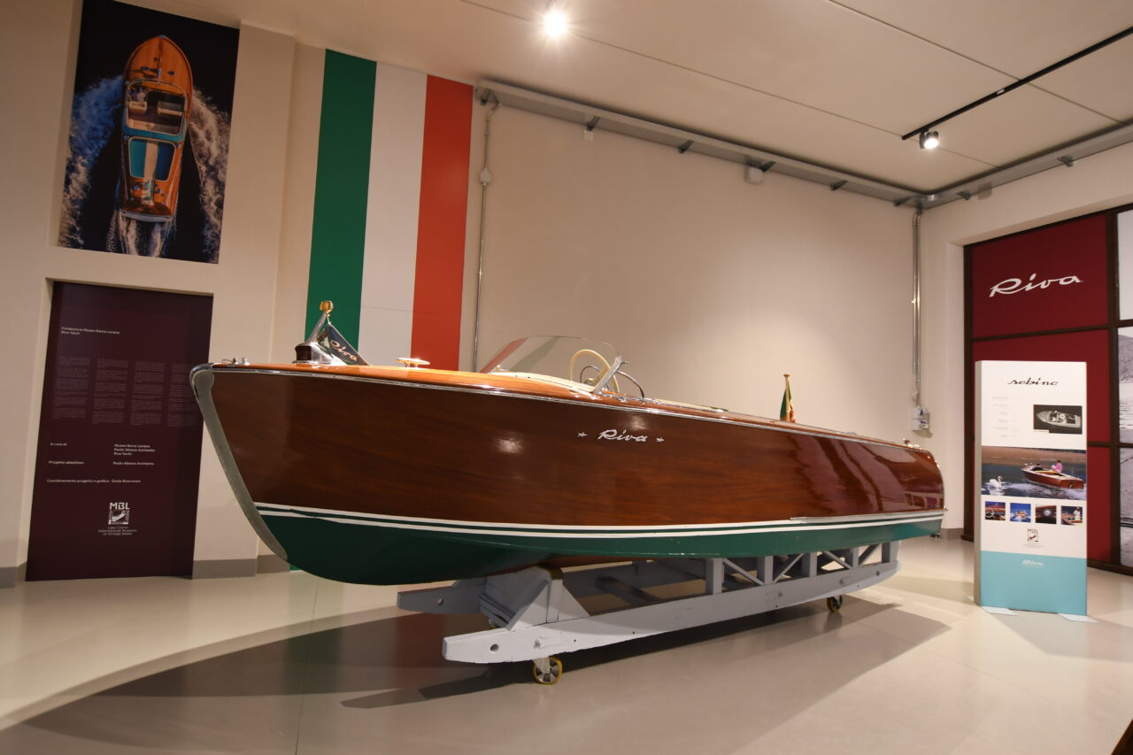 Riva in permanent exhibition at the Lake Como celebreMagazine
