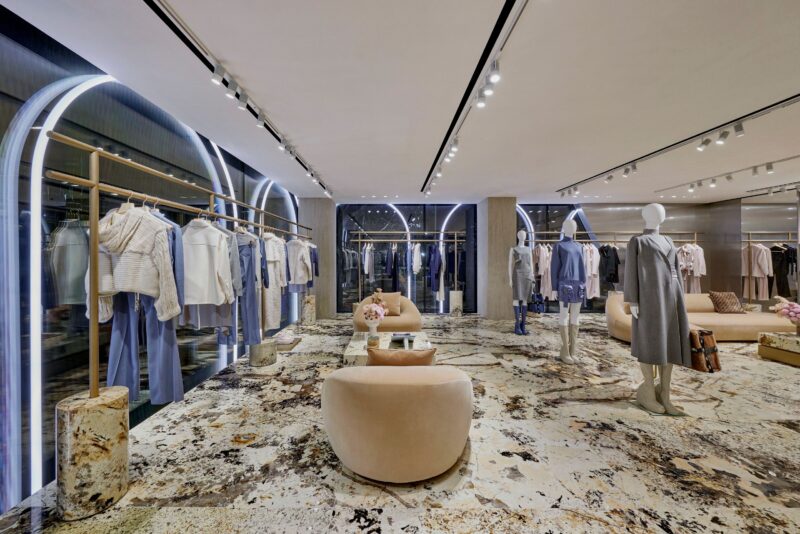 inside fendi store