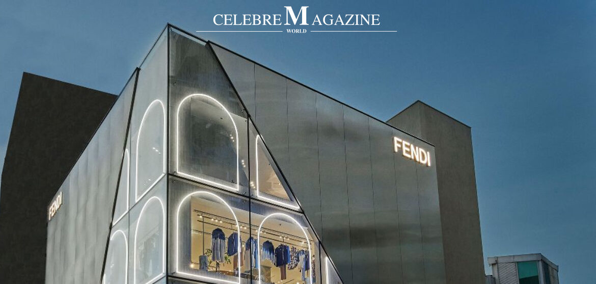 FENDI Fashion Store, Window Shop, Bags, Clothes and Shoes on