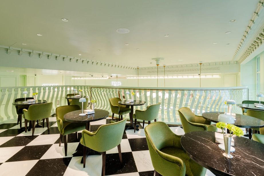 The Flavors Wears Prada – The new Prada Caffè at Harrods