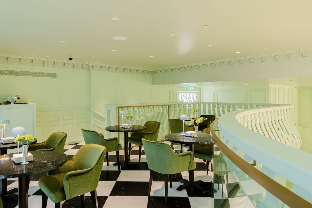 The Flavors Wears Prada – The new Prada Caffè at Harrods