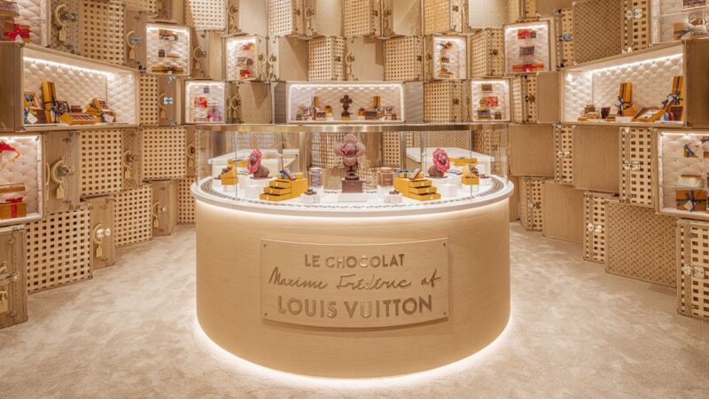 THE LUXURY TASTE LE CHOCOLAT MAXIME FRÉDÉRIC AT LOUIS VUITTON