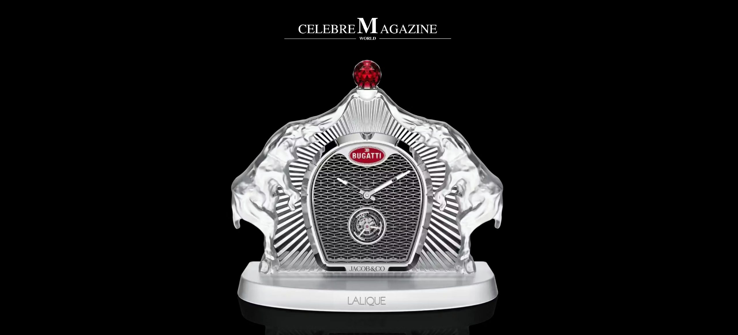Jacob & Co., Bugatti & Lalique: A Triumph of Time, Power and Light